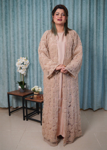 Soft Petals 3D Abaya (Limited Edition)