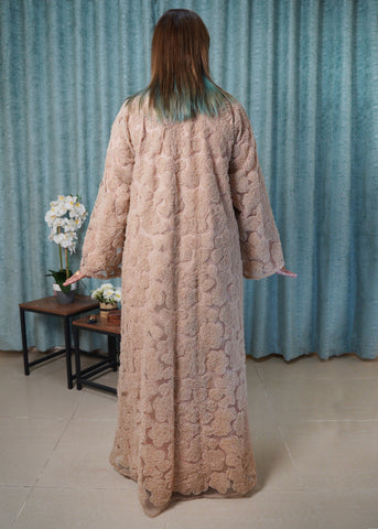 Soft Petals 3D Abaya (Limited Edition)