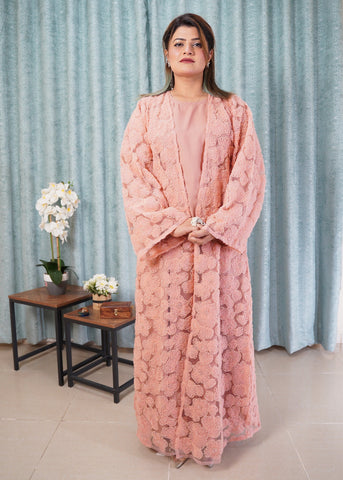Soft Petals 3D Abaya (Limited Edition)