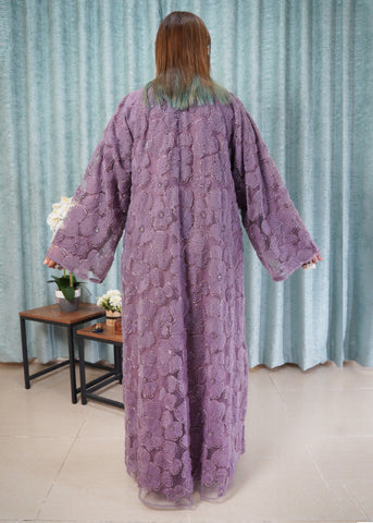 Soft Petals 3D Abaya (Limited Edition)