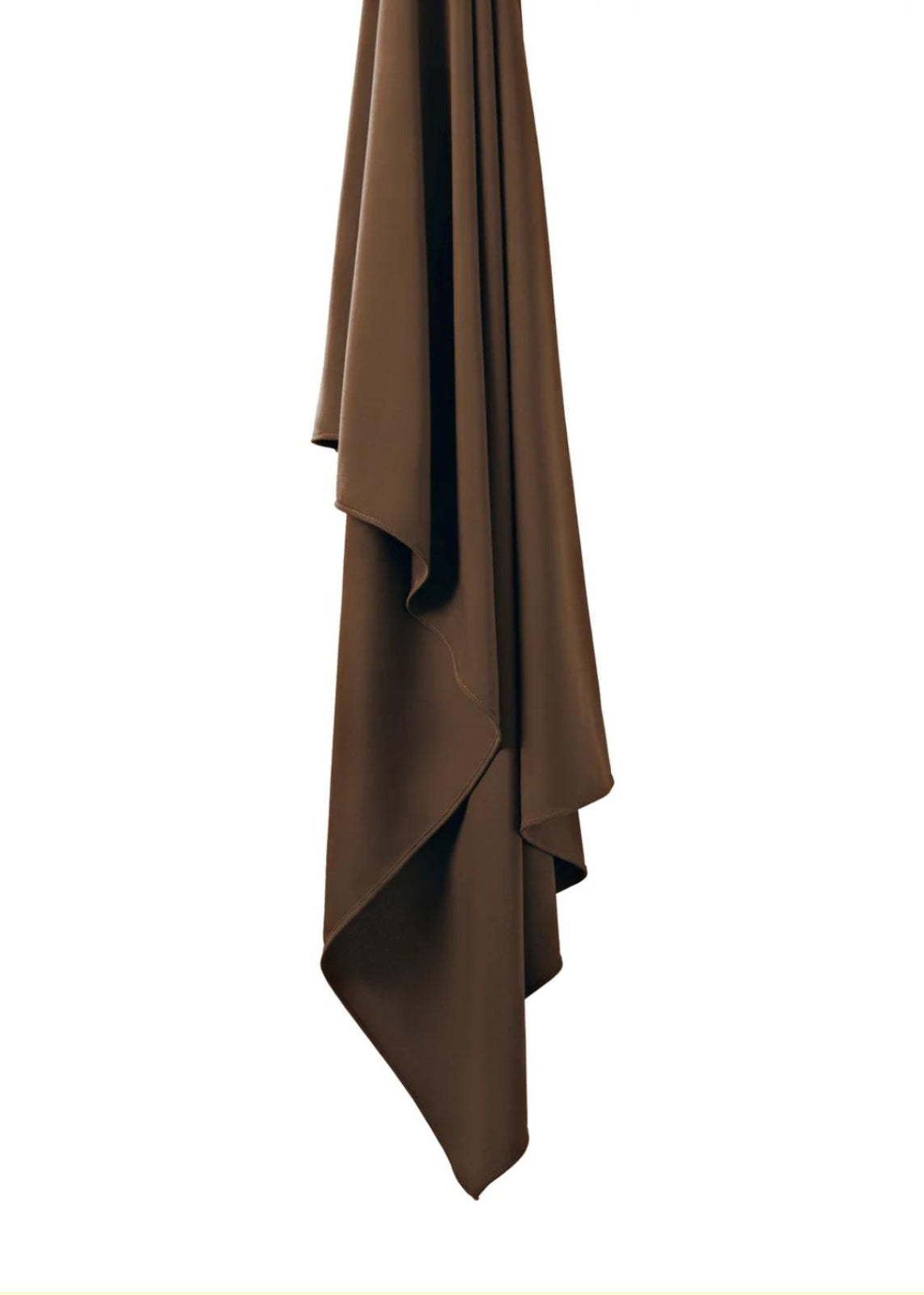 Mocha brown liquid jersey hijab