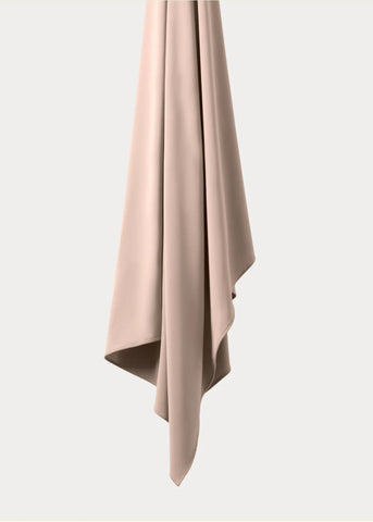 Beige liquid jersey hijab