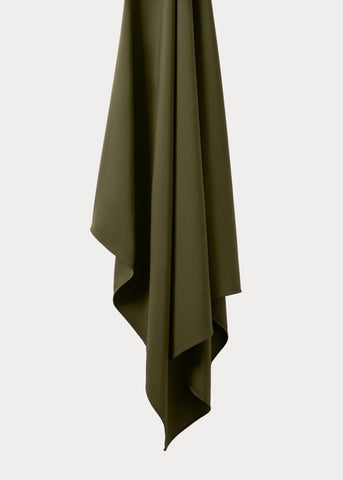Green liquid jersey hijab